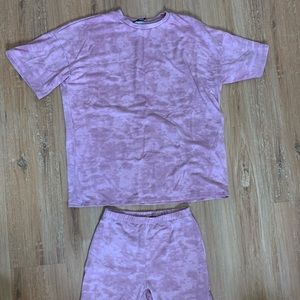 Fashion Nova biker short set